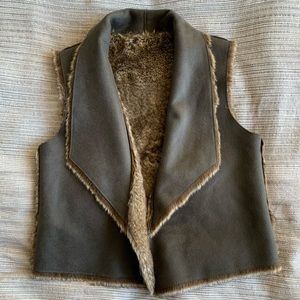 Velvet Graham & Spencer Reversible Faux Fur Vest